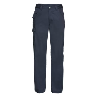 Russell Workwear Polycotton Twill Hose für Männer, Standard Beinlänge (Marineblau)