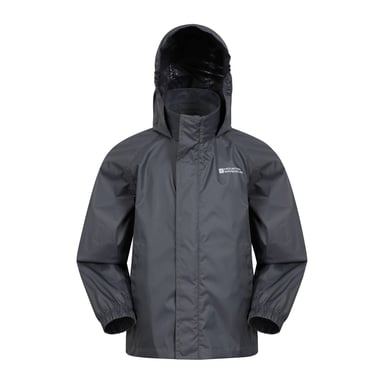 Mountain Warehouse - Veste imperméable PAKKA - Enfant (Gris)