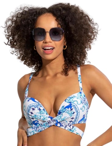 Pour Moi Amalfi Wrap Around Bikini Top