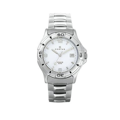 Certus: Weiße Herrenuhr