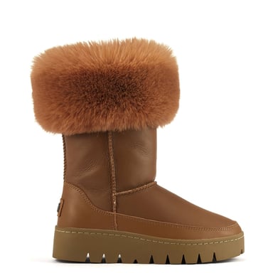 Cachet Kastanienbrauner Stiefel