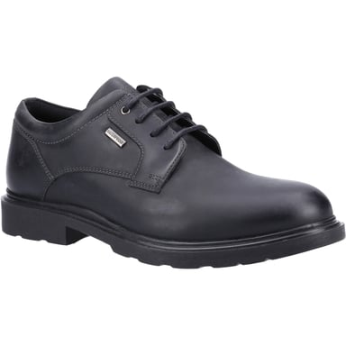 Hush Puppies Pearce Leder Herren Schwarz Schnürschuhe