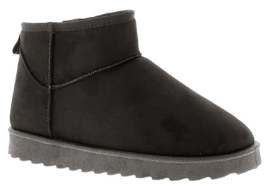 Ladies Microfiber Upper Ankle Boots