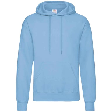 Fruit of the Loom - "Classic" Sweatshirt mit Kapuze für Herren/Damen Unisex (Himmelblau)