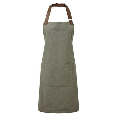 Premier Adults Unisex Annex Latzschürze (Moos)