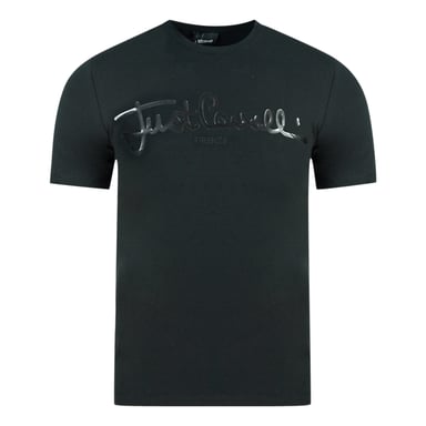 Just Cavalli Logo Signature Schwarzes T-Shirt