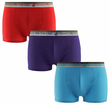 Beverly Hills Polo Club Herren 3er-Pack Badehosen
