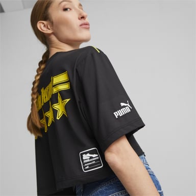 PUMA Damen PUMA x Scuderia Ferrari x June Ambrose Motorsport T-Shirt