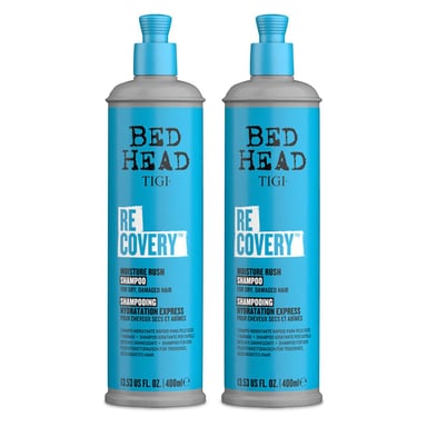Tigi Recovery Moisturising Shampoo For Dry Hair 400ml, 2pk
