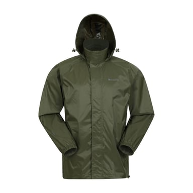Mountain Warehouse Herren Pakka II Wasserdichte Jacke (Grün)
