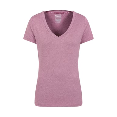 Mountain Warehouse Damen/Damen Vitality V Neck T-Shirt (Rosa)