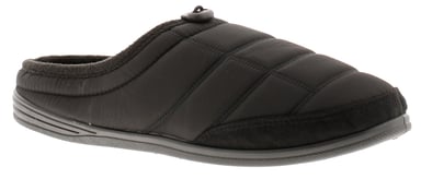 Rockstorm Mens Mule Slippers Kent black