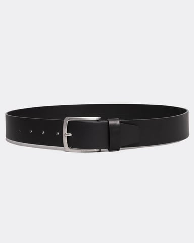 BOSS Orange Jor-V Italian-Leather Belt With Logo-Engraved Buckle