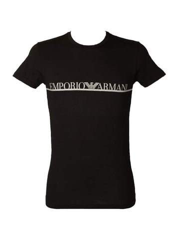 Emporio Armani T-Shirt C-Kragen Herren blau