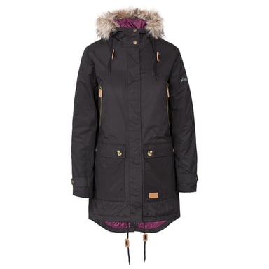 Trespass Womens/Ladies Clea Wasserdicht Gepolsterte Jacke (Schwarz)