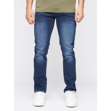 Crosshatch - "Farrowed" Jeans für Herren (Dunkle Waschung)
