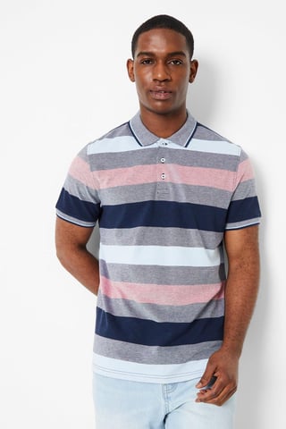 Barbados Stripe Polo