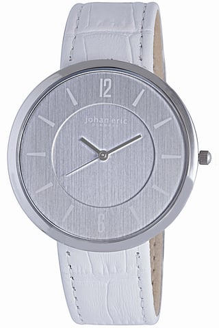 Johan eric: vejle womens silver watch..