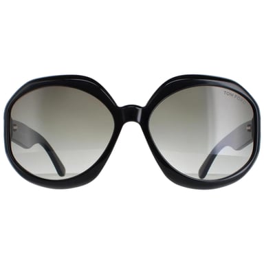 Tom Ford FT1011 01B Georgia Schwarze Sonnenbrille