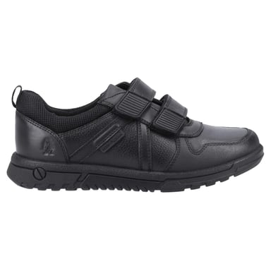 Hush Puppies - Jungen Schul-Uniform-Schuhe "Spencer", Leder (Schwarz)