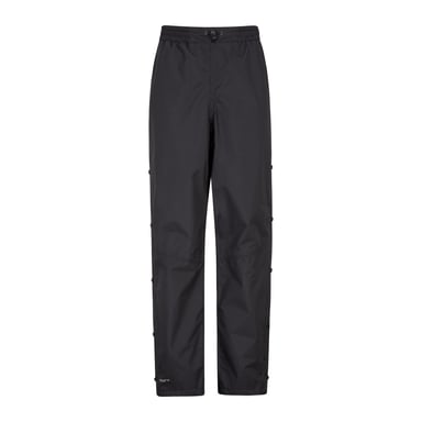 Mountain Warehouse Womens/Ladies Downpour Waterproof Trousers (Schwarz)