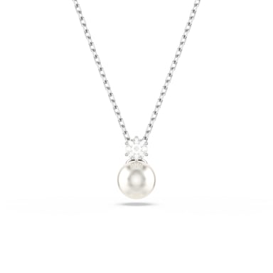 Swarovski 'Matrix' Damen-Halskette aus Metalllegierung - Silber 5693897