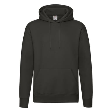 Fruit of the Loom Herren Premium Hoodie (Holzkohle)