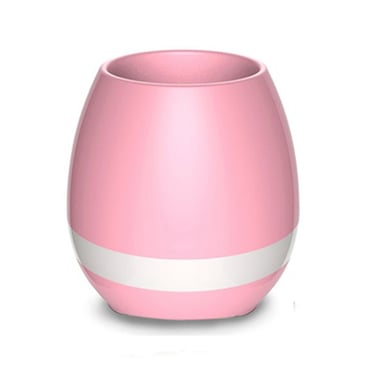 Debonair Music Flower Pot Speaker Pink