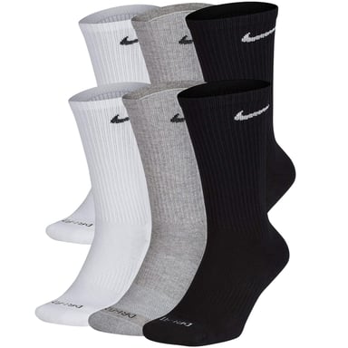 Nike Everyday Plus Cushioned Training Crew Socks (6 Pairs Multicolour)