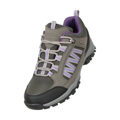 Mountain Warehouse Damen/Damen Path Wasserdichte Outdoor Wanderschuhe (Grau)