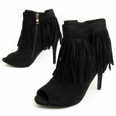 Montevita Absatz Stiefelette Bottivita13 in Schwarz