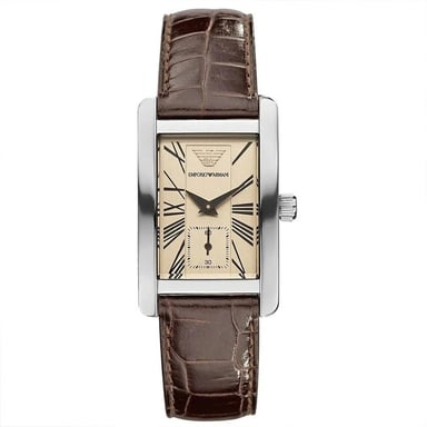 Emporio Armani AR0155 Klassische braune Damenuhr