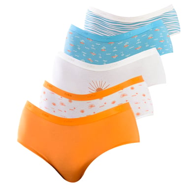 Pack-5 Frauen Baumwolle Stretch Komfort Höschen D4C17