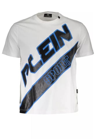 T-Shirt mit Baumwoll-Logo-Print