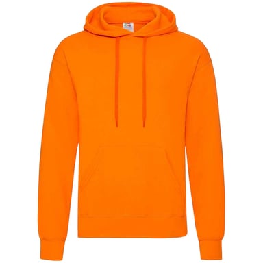 Fruit of the Loom - "Classic" Sweatshirt mit Kapuze für Herren/Damen Unisex (Orange)