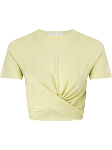 Calvin Klein Damen Twisted Cropped T-Shirt