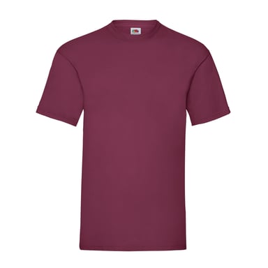 Fruit of the Loom - "Valueweight" T-Shirt für Herren (Burgunderrot)