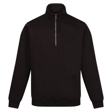 Regatta - "Pro" Sweatshirt mit kurzem Reißverschluss für Herren (Schwarz)