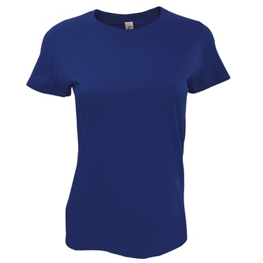 SOLS Womens/Ladies Imperial Heavy Short Sleeve T-Shirt (French Navy)