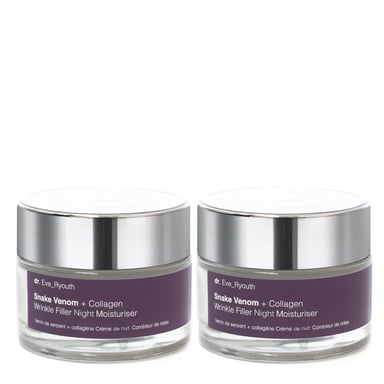 2 x Schlangengift + Kollagen Faltenf¸ller Nachtfeuchtigkeitspflege 50ml