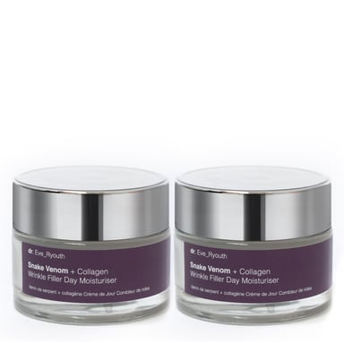 2 x Schlangengift + Kollagen Faltenf¸ller Tagesfeuchtigkeitscreme 50ml
