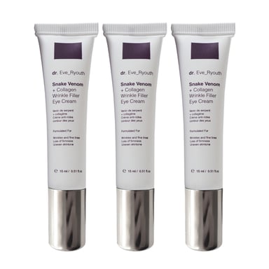 3 x Schlangengift + Kollagen Faltenf¸ller Augencreme 15