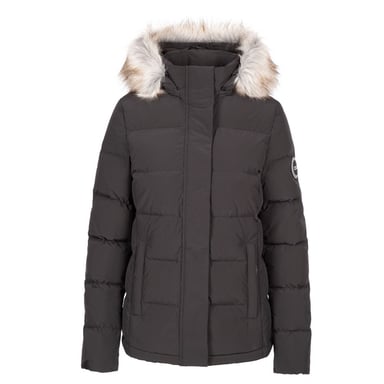 Trespass Womens/Ladies Composed DLX Down Jacket (Schwarz)