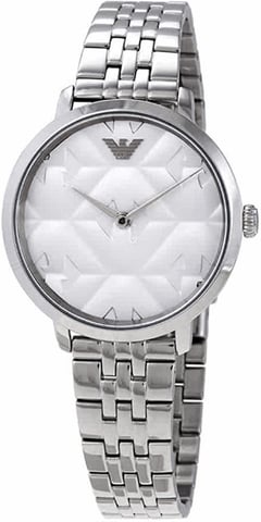 Emporio Armani Damenuhr Quartz Silber
