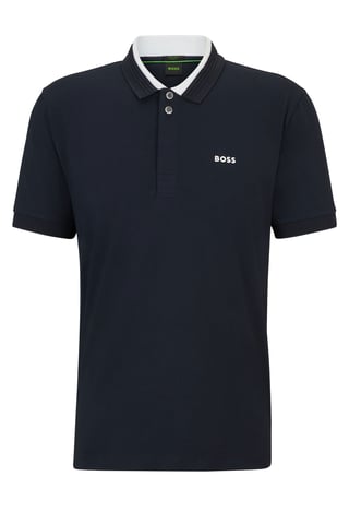 Boss Paddy 1 Polo Shirt Dark Blue