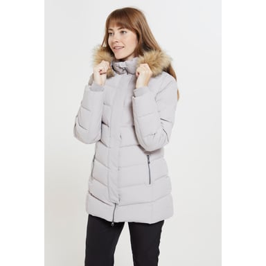 Mountain Warehouse Damen/Damen Isla II Lange Daunenjacke (Beige)