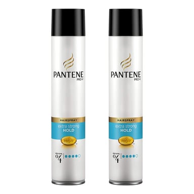 Pantene Hair Spray Extra Strong 2 x 300ml