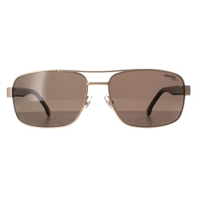 Carrera Carrera 8063/S 0OZ SP gold mit havanna bronze polarisierte Sonnenbrille