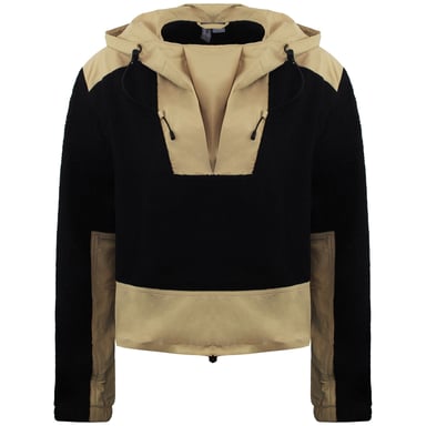 Sweaty Betty Norse Sherpa Damenjacke, Schwarz/Braun