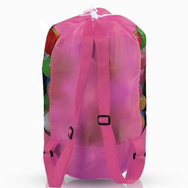 Doodle Storage Toy Play Mat Drawstring Organizer Foldable Large Kids Bag - Pink